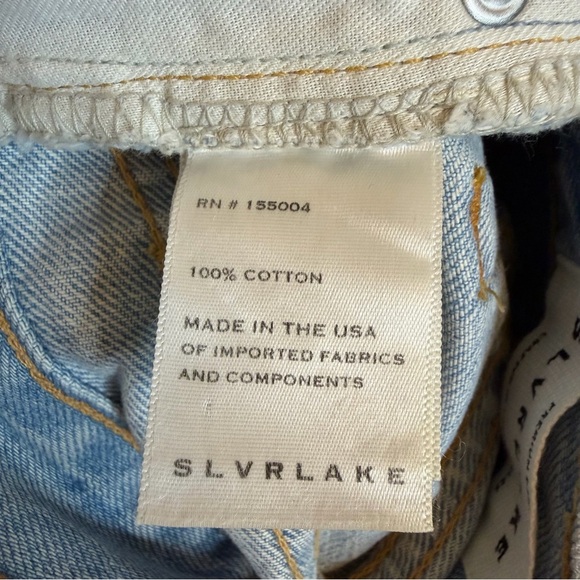 SLVRLAKE Charlotte High Rise Bootcut Jeans Pacific - Picture 12 of 12